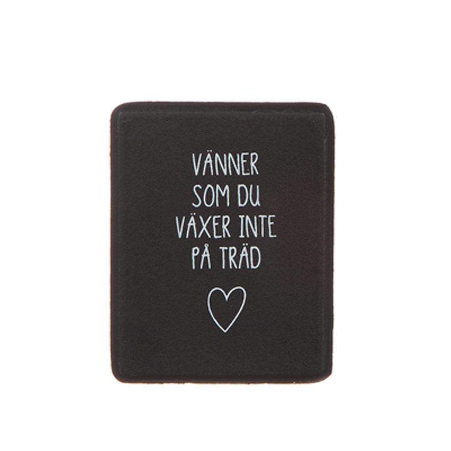 Magnet med olika texter
