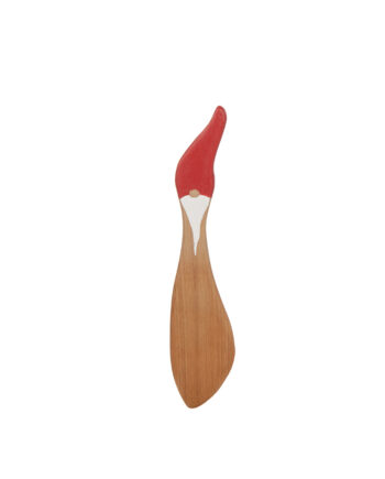 Smörkniv "Tomte" teak