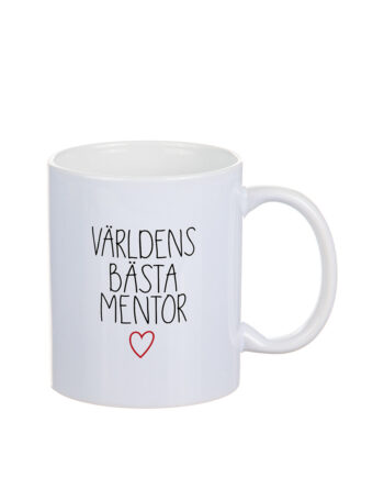 Mugg "Världens bästa mentor"