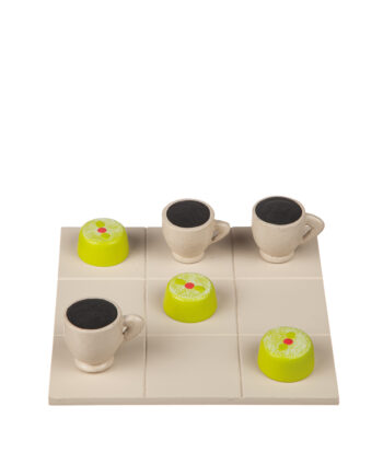 Tre i rad kaffe/princesstårta