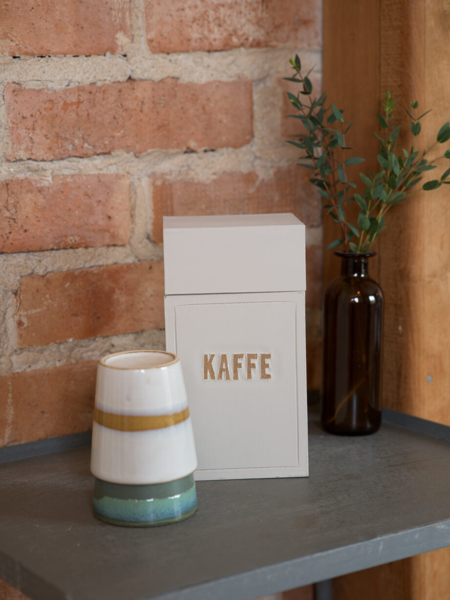 Trälåda sand "Kaffe"