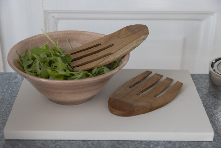 Salladsbestick teak