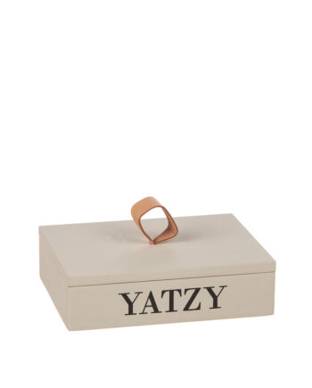 Trälåda sand "Yatzy"