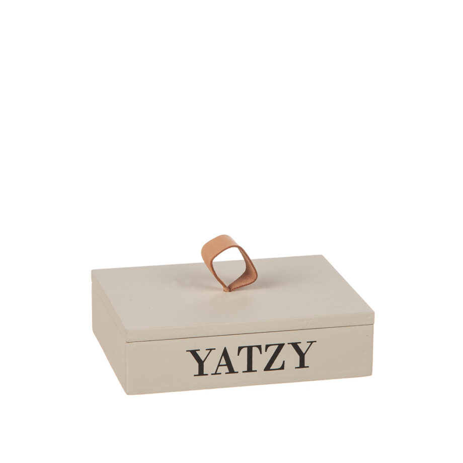 Trälåda sand "Yatzy"
