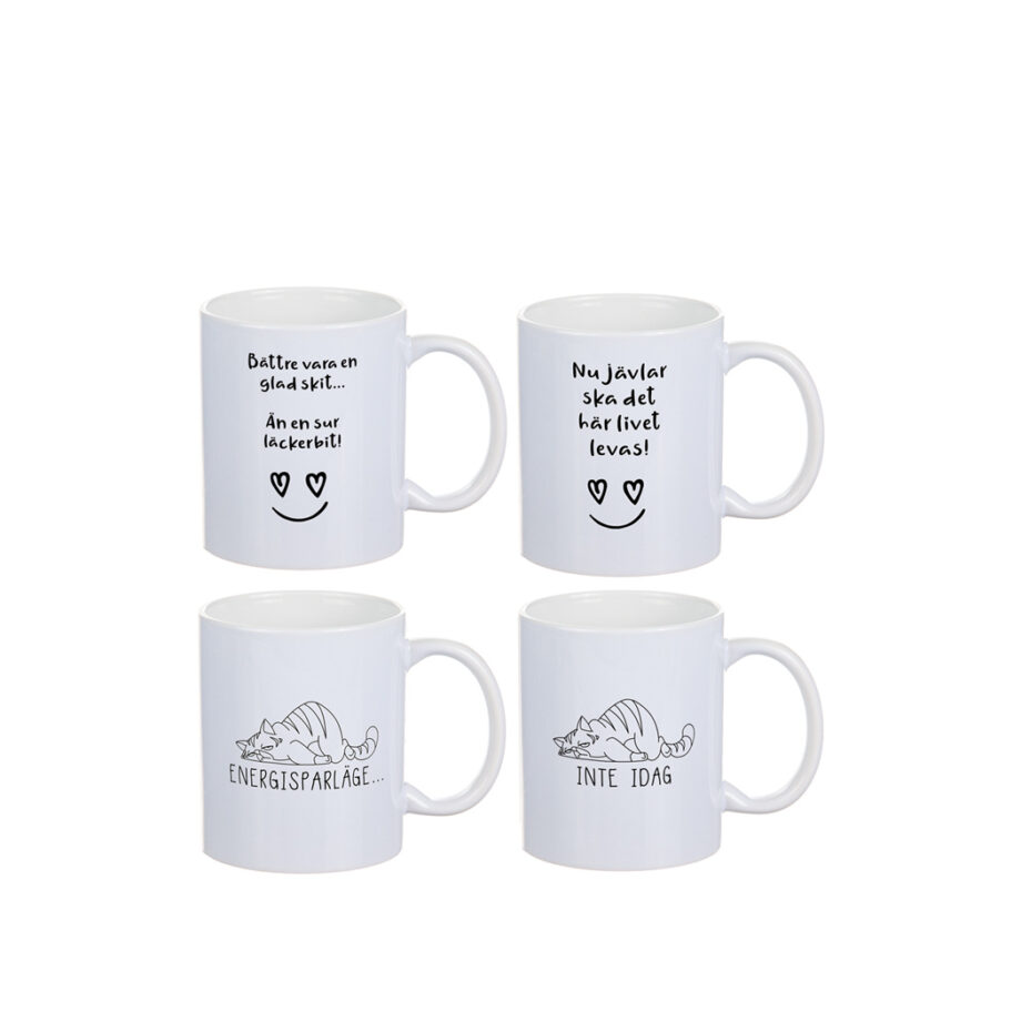 Mugg med text/motiv