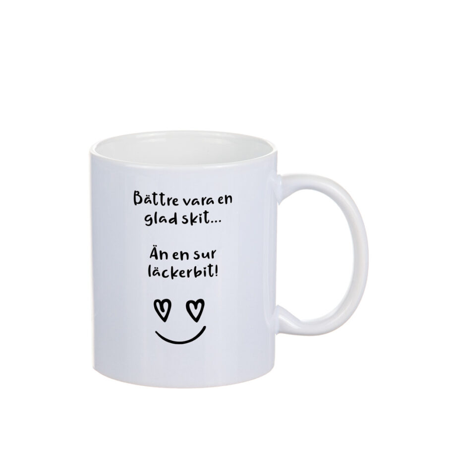 Mugg med text/motiv