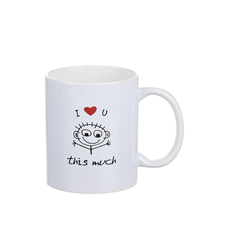 Mugg "Kärlekstexter"