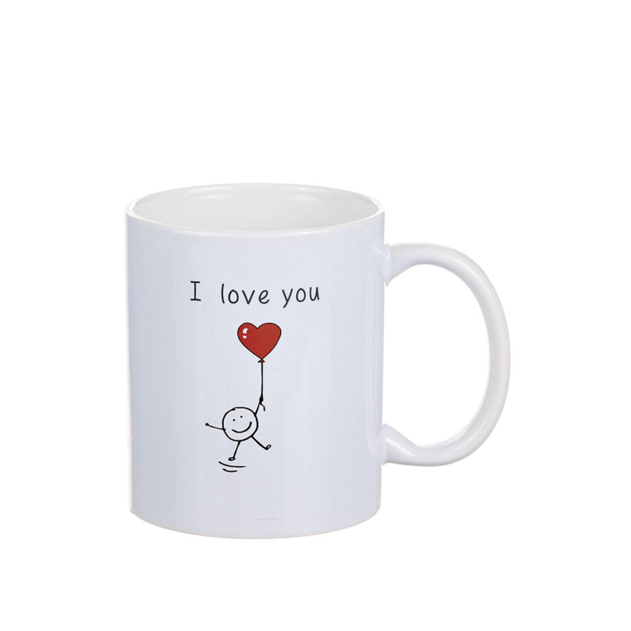Mugg "Kärlekstexter"