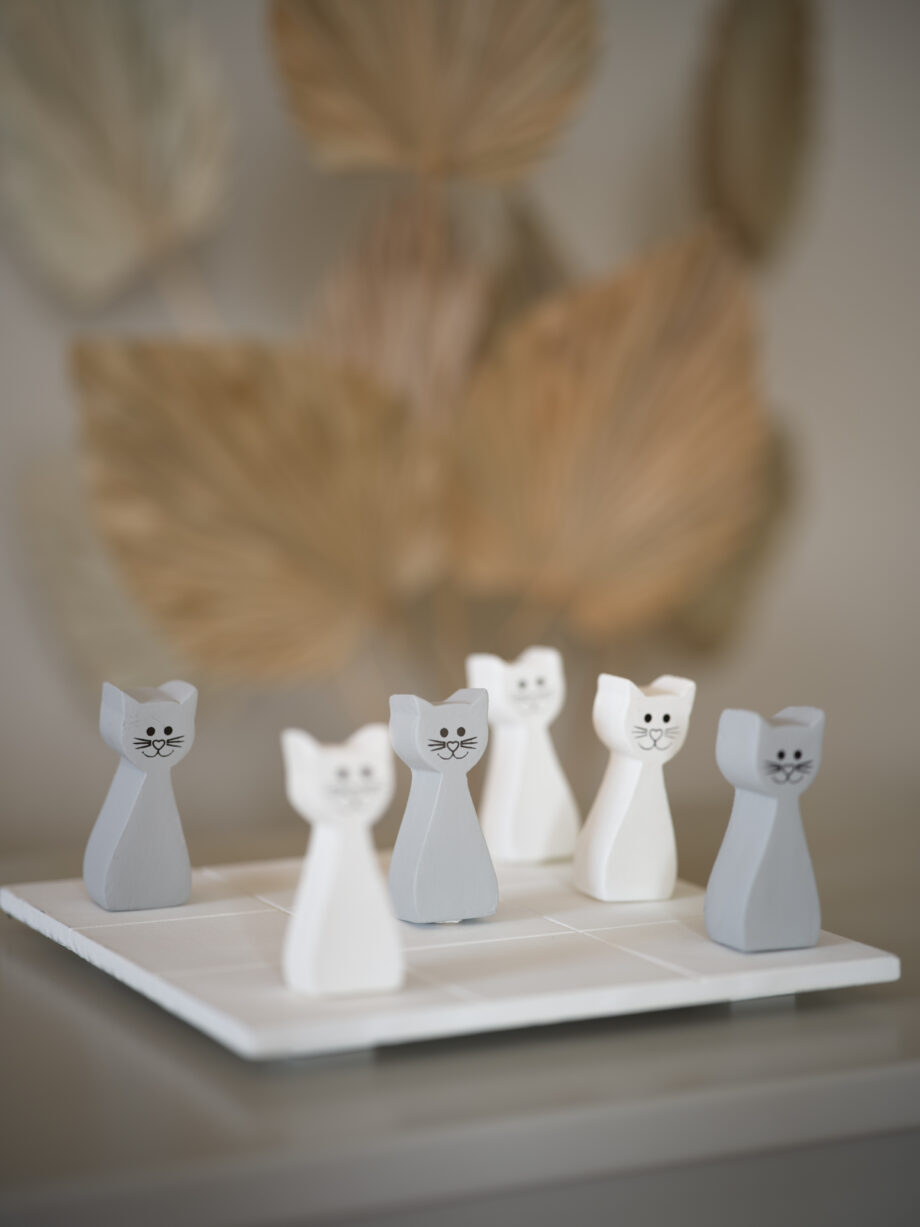 Presentförp. tre i rad katt