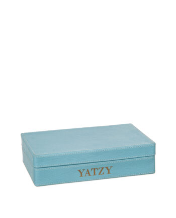 Låda i konstläder "Yatzy"