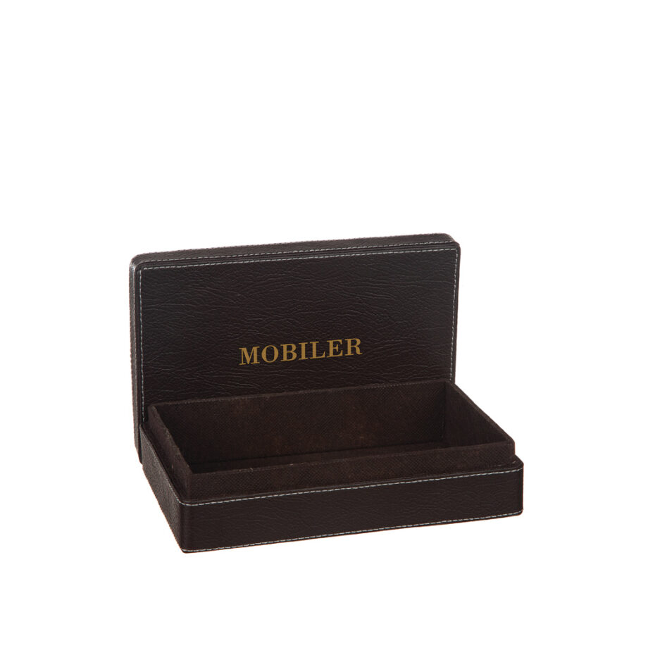 Låda i konstläder "Mobiler"