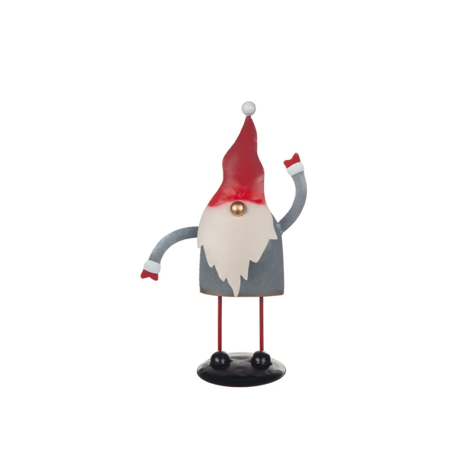 Tomte i hamrad plåt