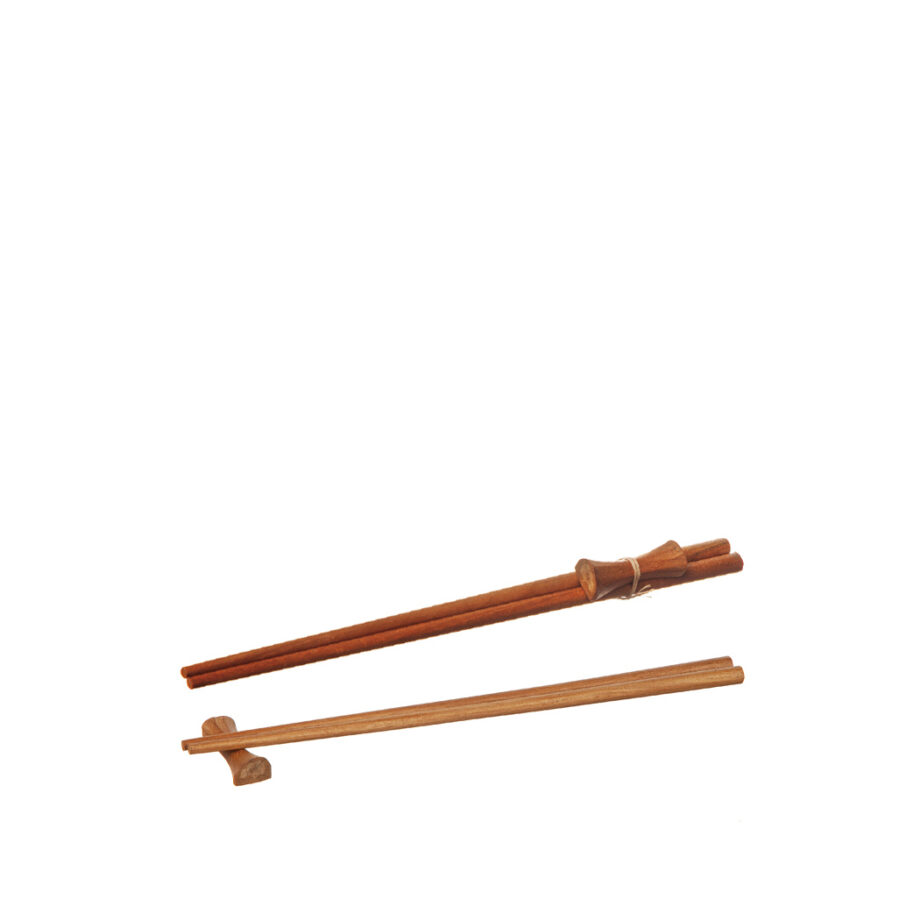 Ätpinnar i teak set