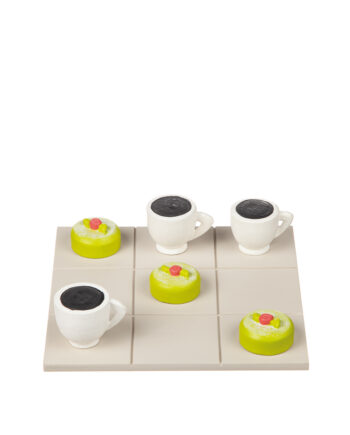 Tre i rad kaffe/princesstårta