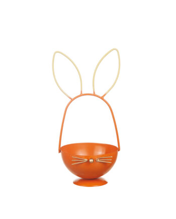 Skål kanin i hamrad plåt