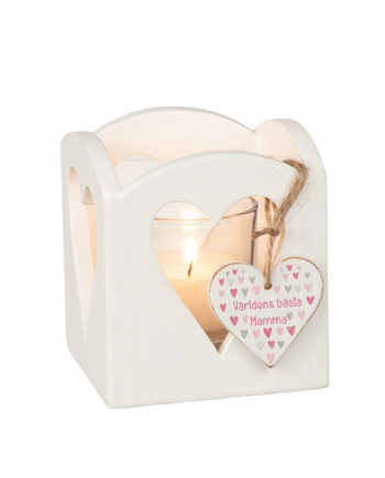 Ljuslykta trä "Mamma"