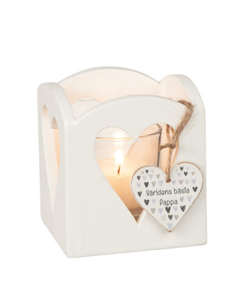 Ljuslykta trä "Pappa"