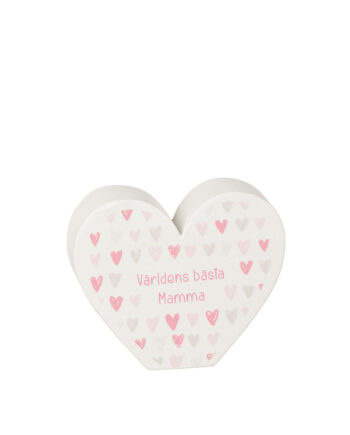 Stående hjärta "Mamma"