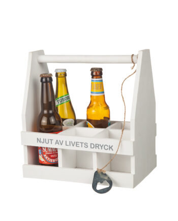 Trälåda "Njut av livets..." öppnare