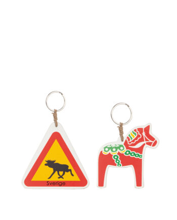 Nyckelring dalahäst/älg