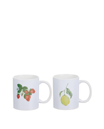 Mugg "Jordgubbe/Citron"