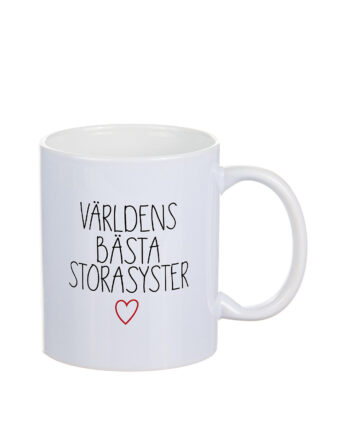 Mugg "Bästa storasyster"