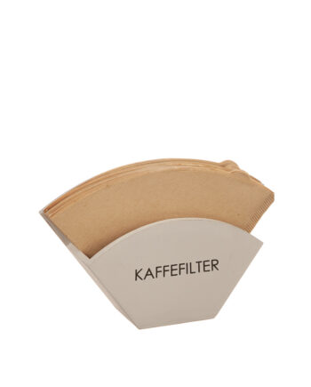Kaffefilterhållare sand trä