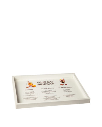 Träbricka "Glögg brickan"