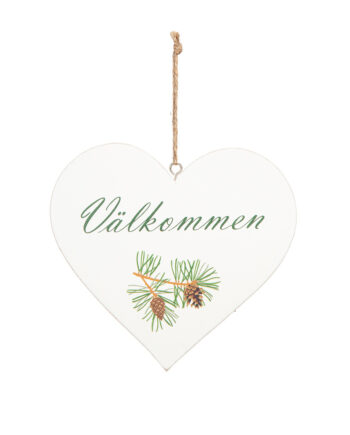 Hjärta Välkommen i trä