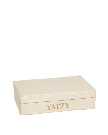 Låda i konstläder "Yatzy"